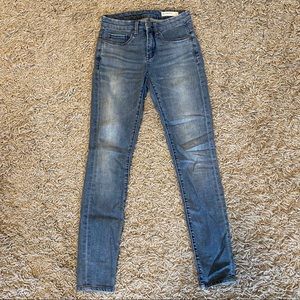 Blank NYC Skinny Mid Rise Medium Wash Jeans